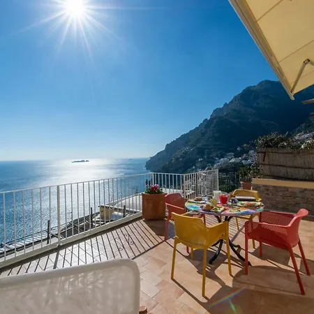 Le Ali Sul Mare,near Elevator, Few Steps,parking Vakantiehuis Positano