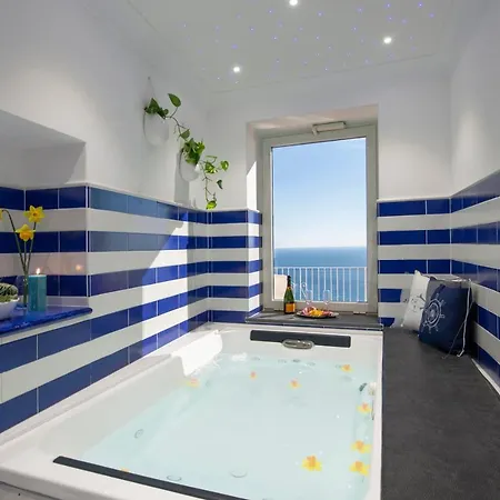 Le Ali Sul Mare,near Elevator, Few Steps,parking Vakantiehuis Positano