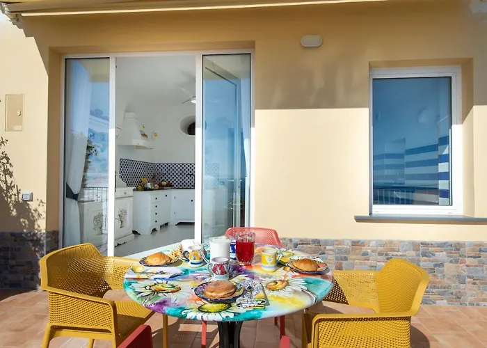 Le Ali Sul Mare,near Elevator, Few Steps,parking Positano