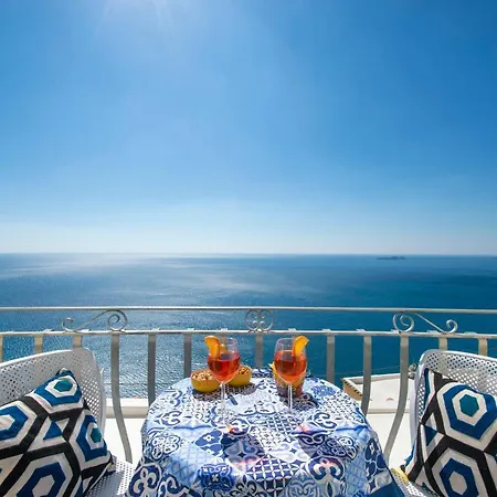 Le Ali Sul Mare,near Elevator, Few Steps,parking 펜션 포지타노